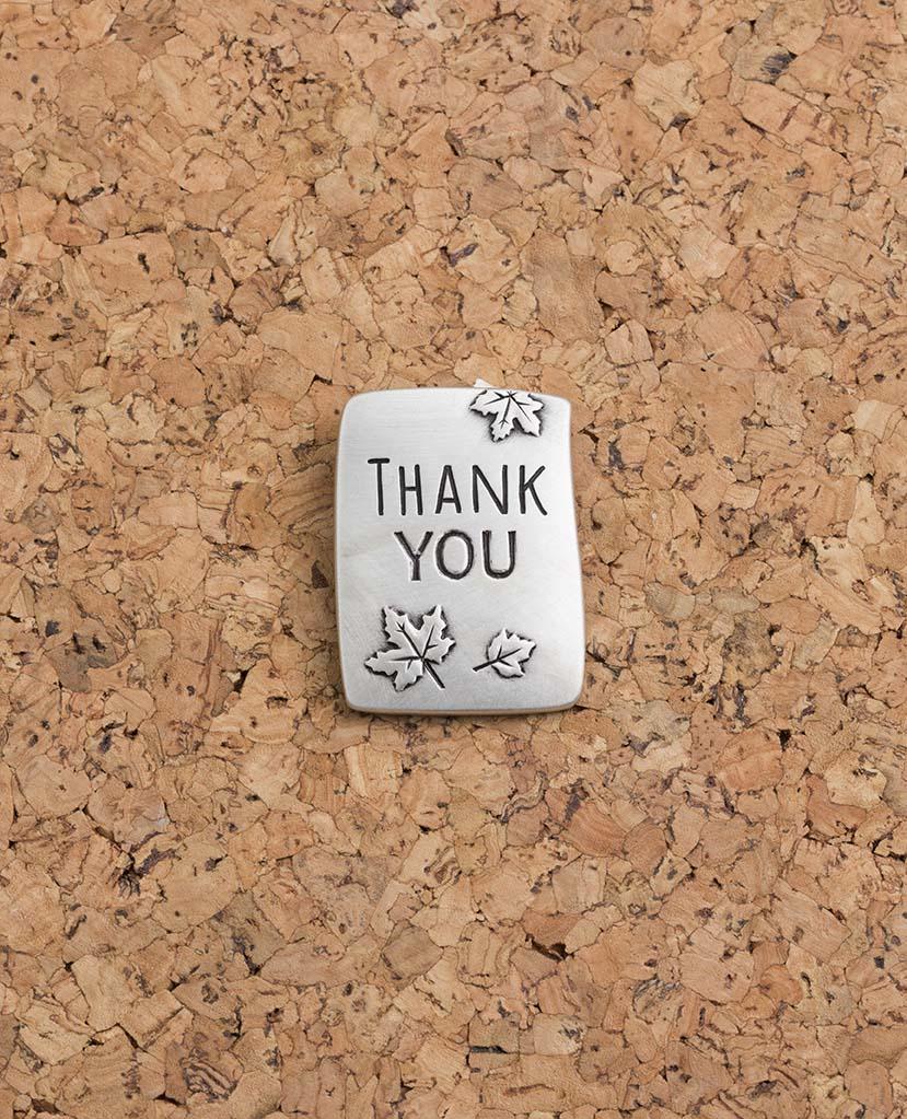 Thank You magnet Length: 4 cm Width: 3 cm