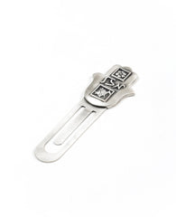 Hamsa bookmark sterling silver plated  Length: 10 cm  Width: 3 cm